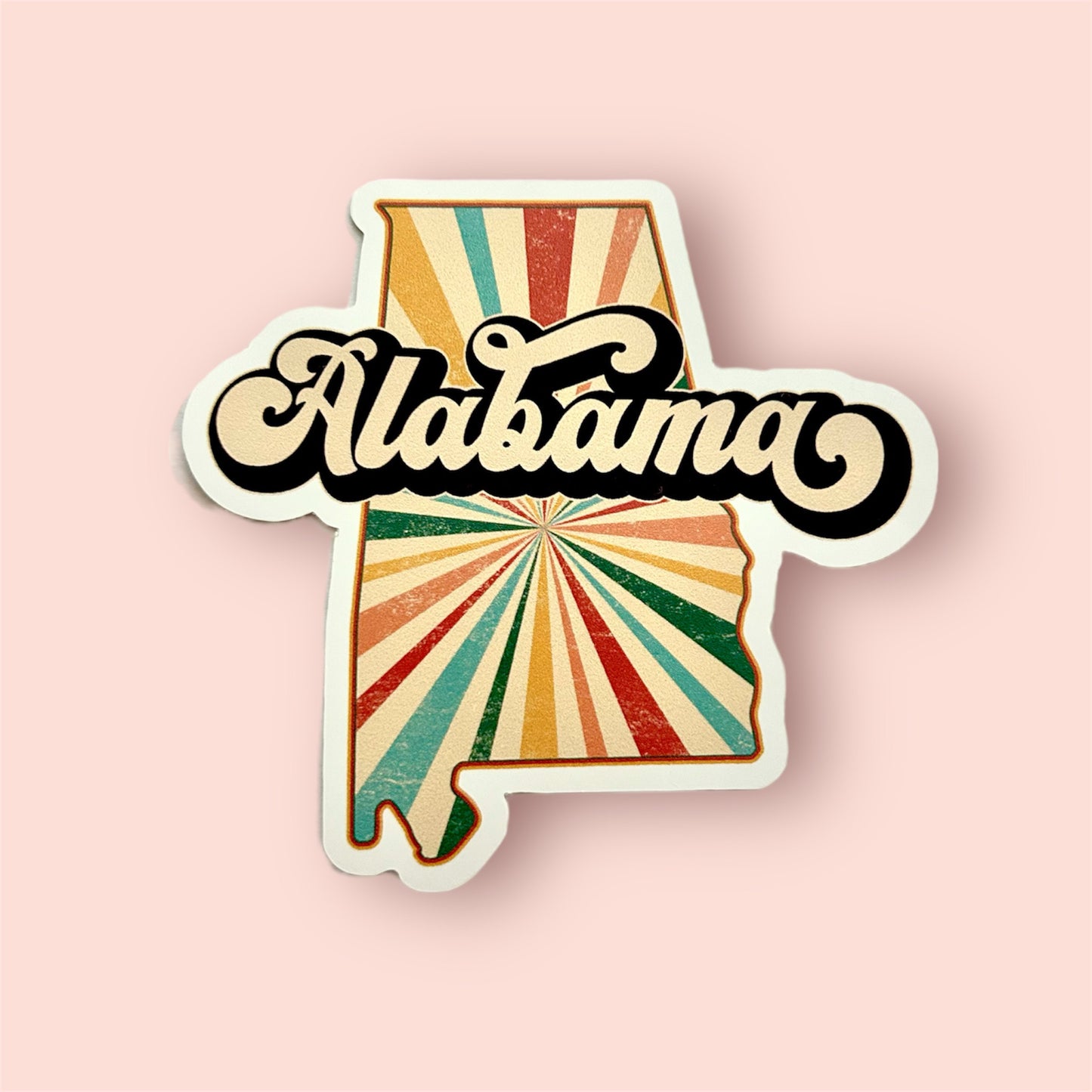 Alabama Sticker Decorative Sticker