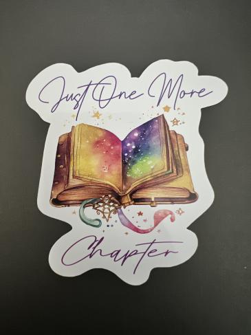 One More Chapter Sticker Decorative Sticker