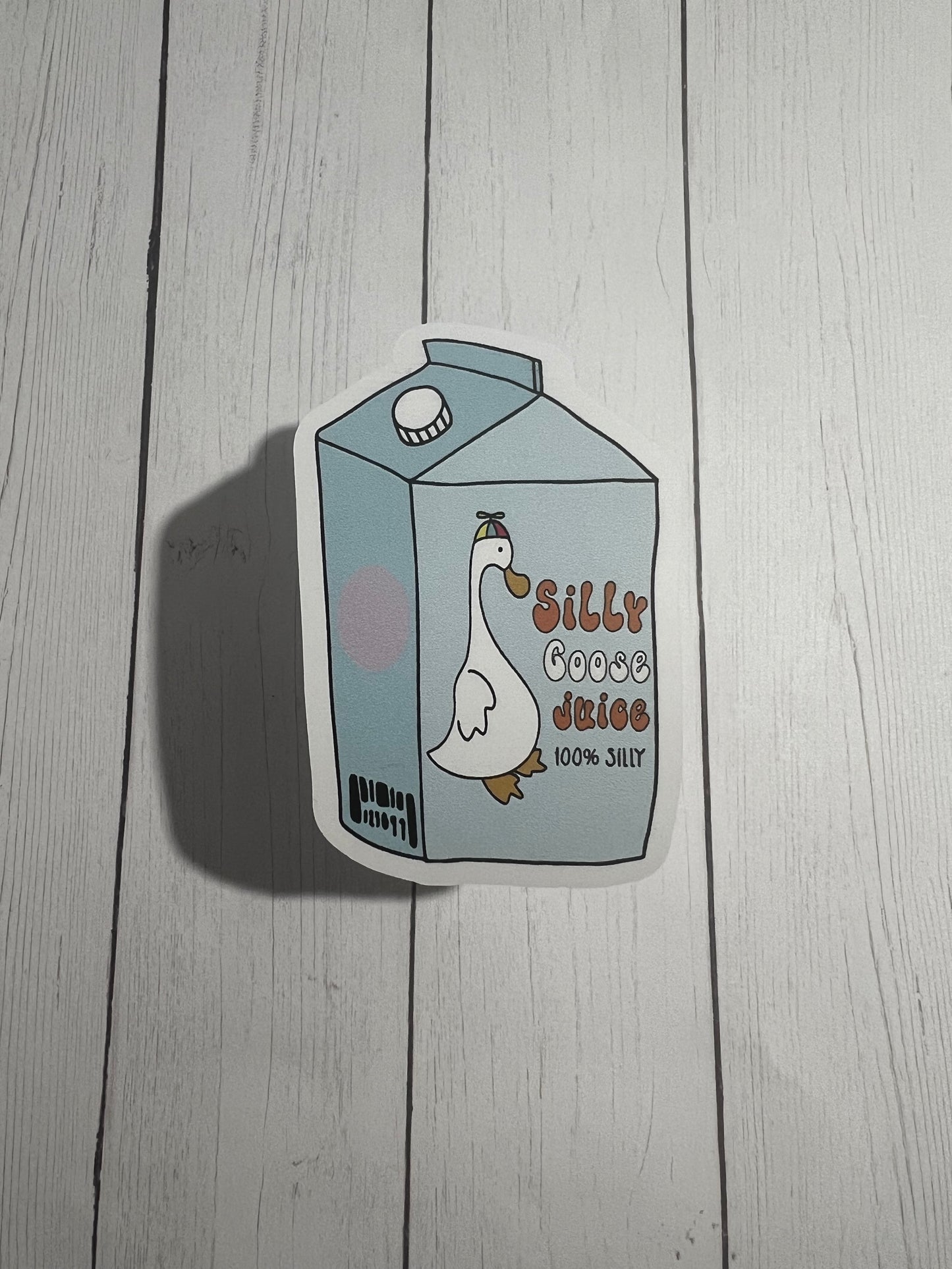 Silly goose juice Sticker Decorative Sticker