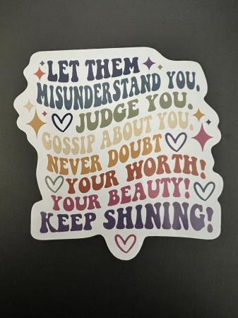 Self Support Sticker Decorative Sticker