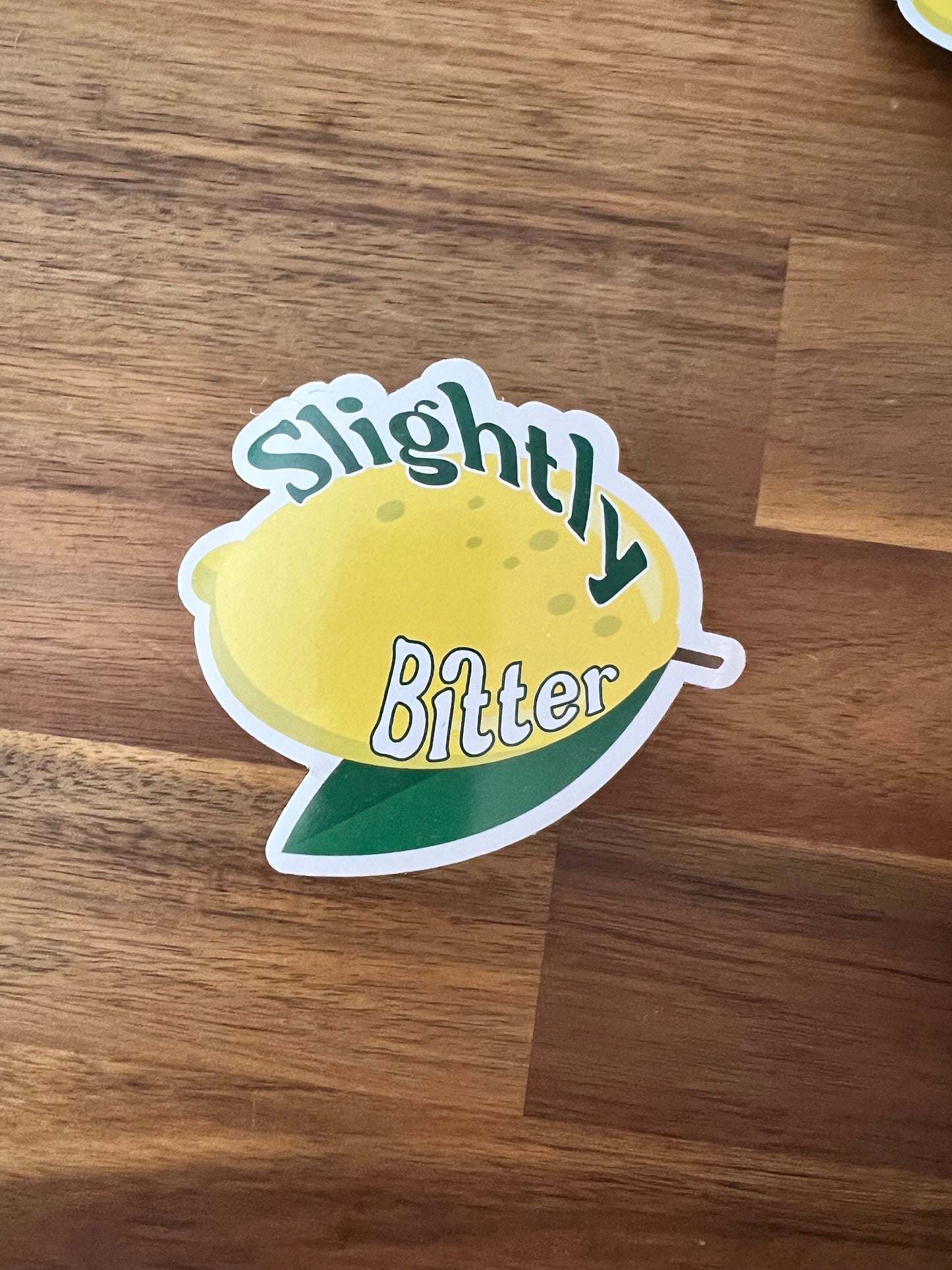 Slightly bitter Sticker Decorative Sticker
