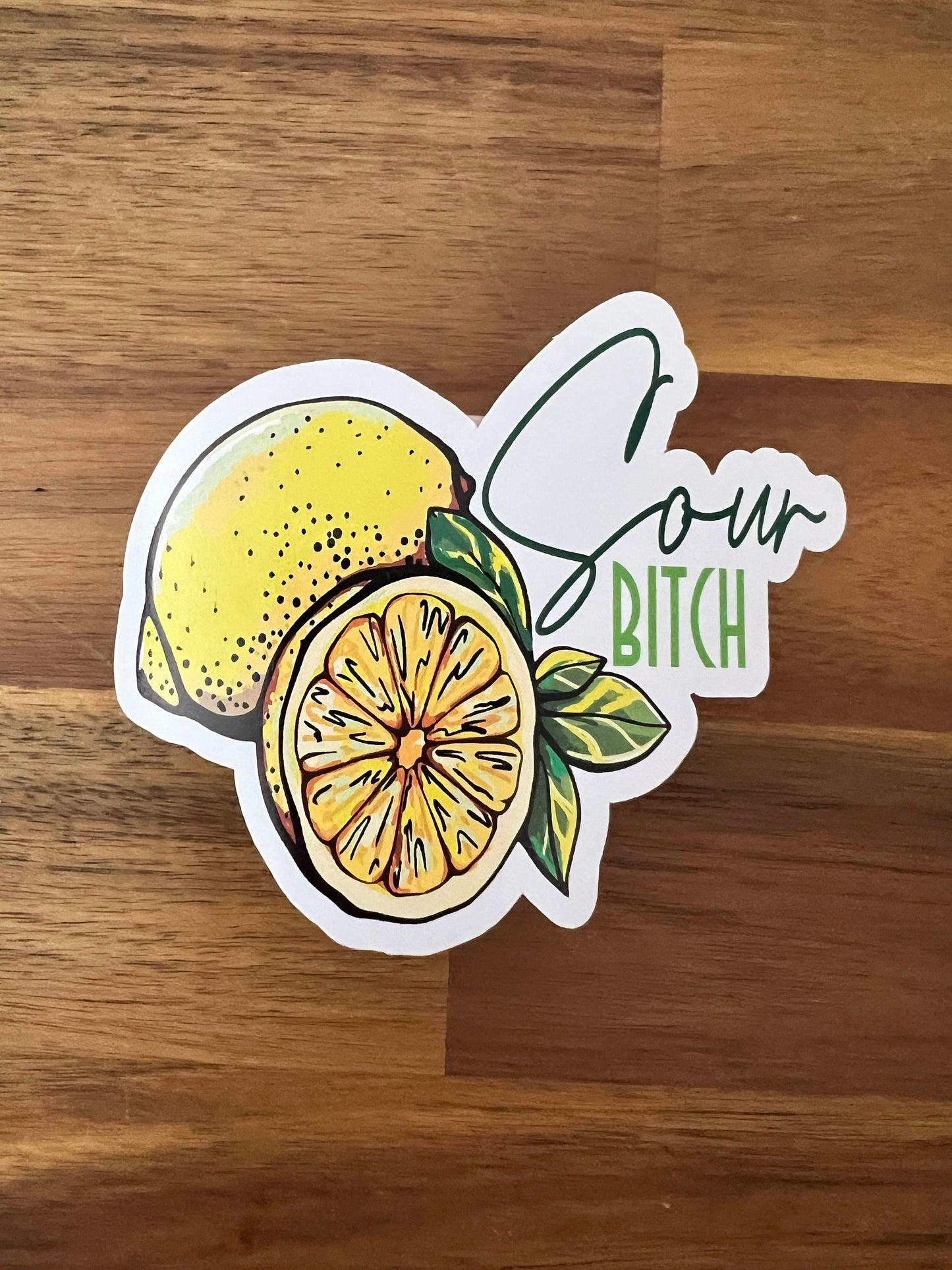 Sour B#%@#.. Sticker Decorative Sticker