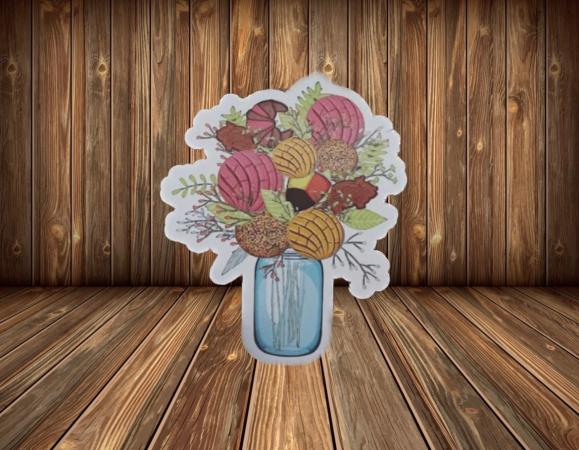 Pan Dulce Bouquet Sticker Decorative Sticker