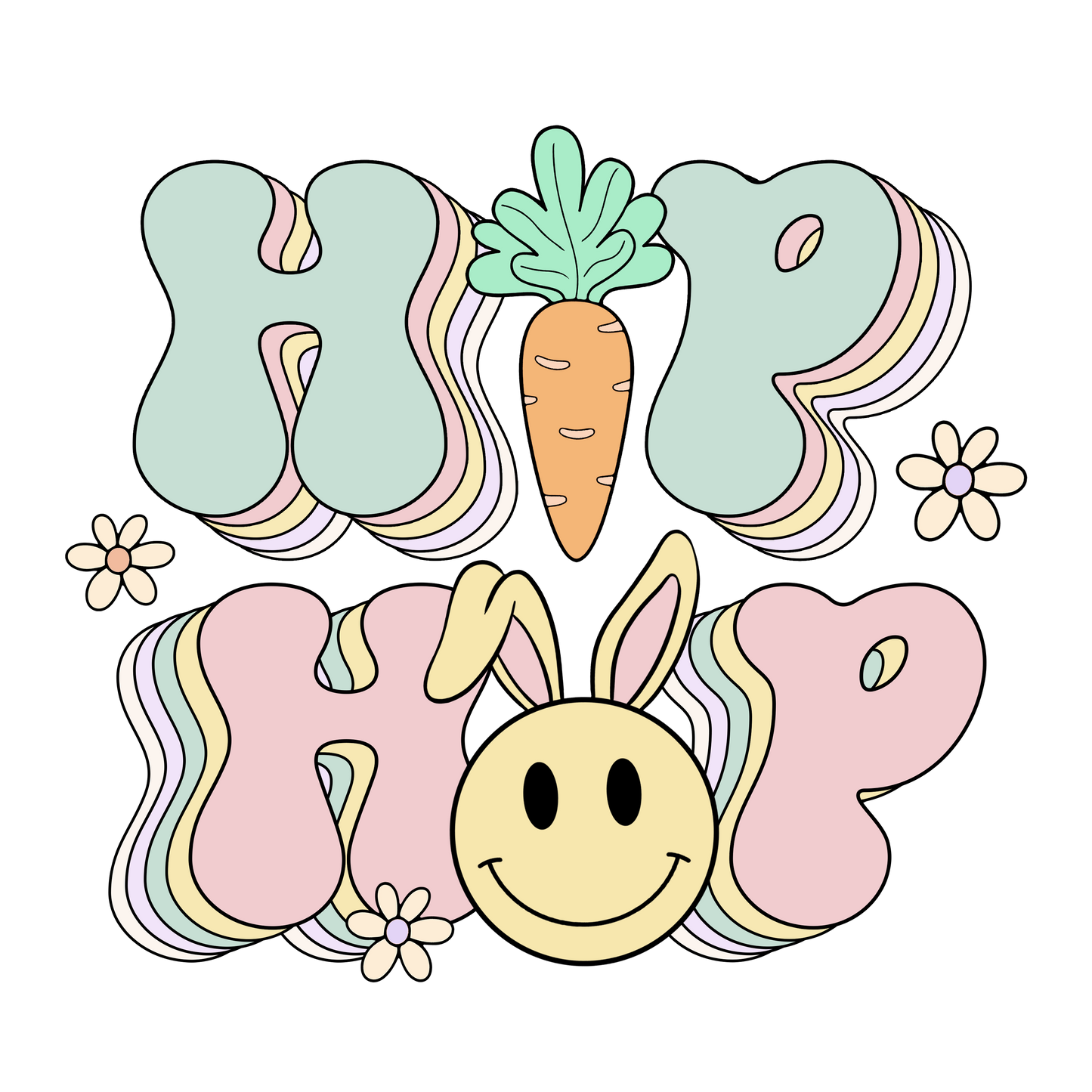 Hip Hop Easter T-shirt