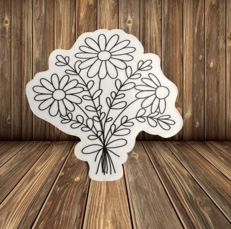 Bouquet Sticker Decorative Sticker