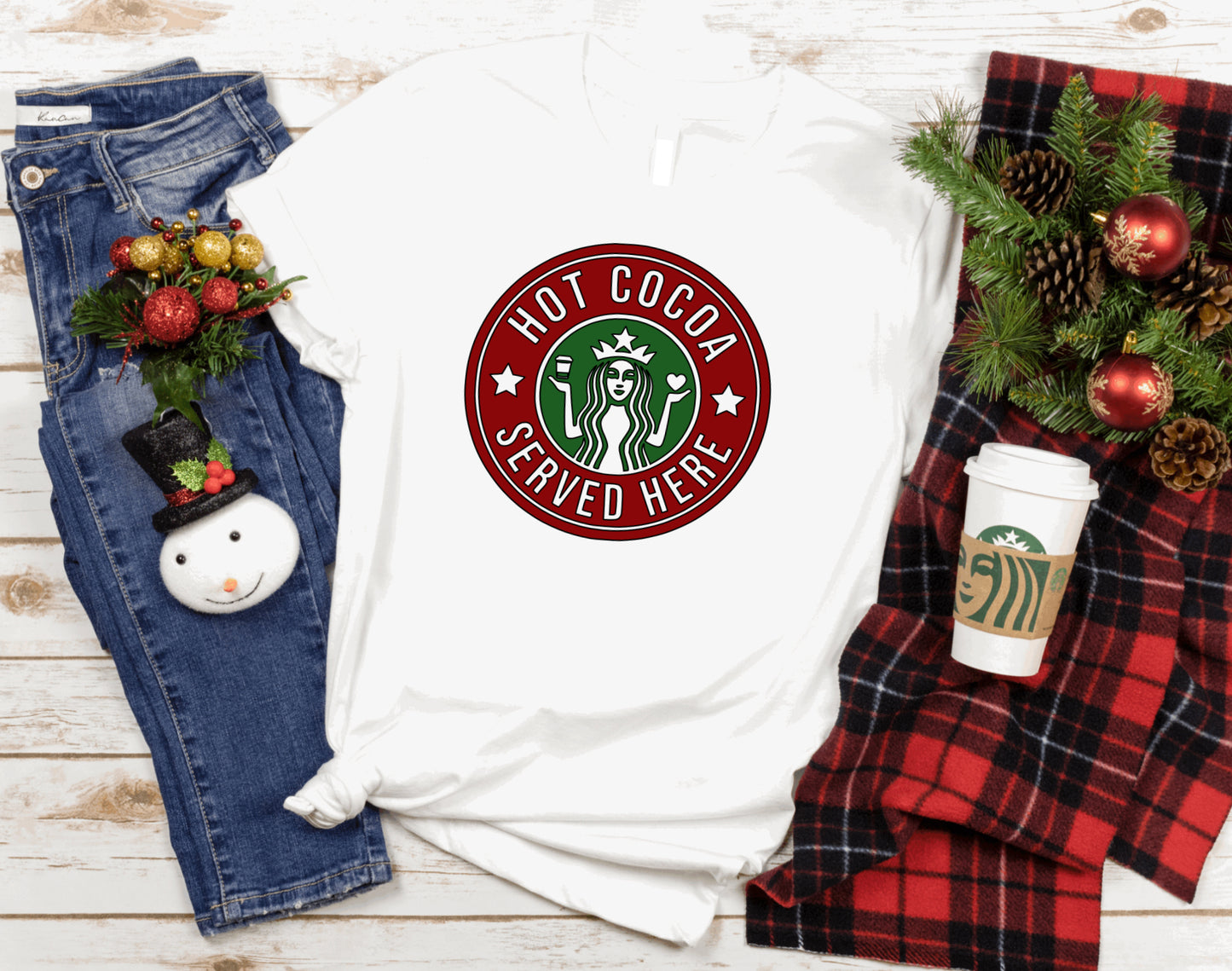 Hot coco Christmas T-shirt