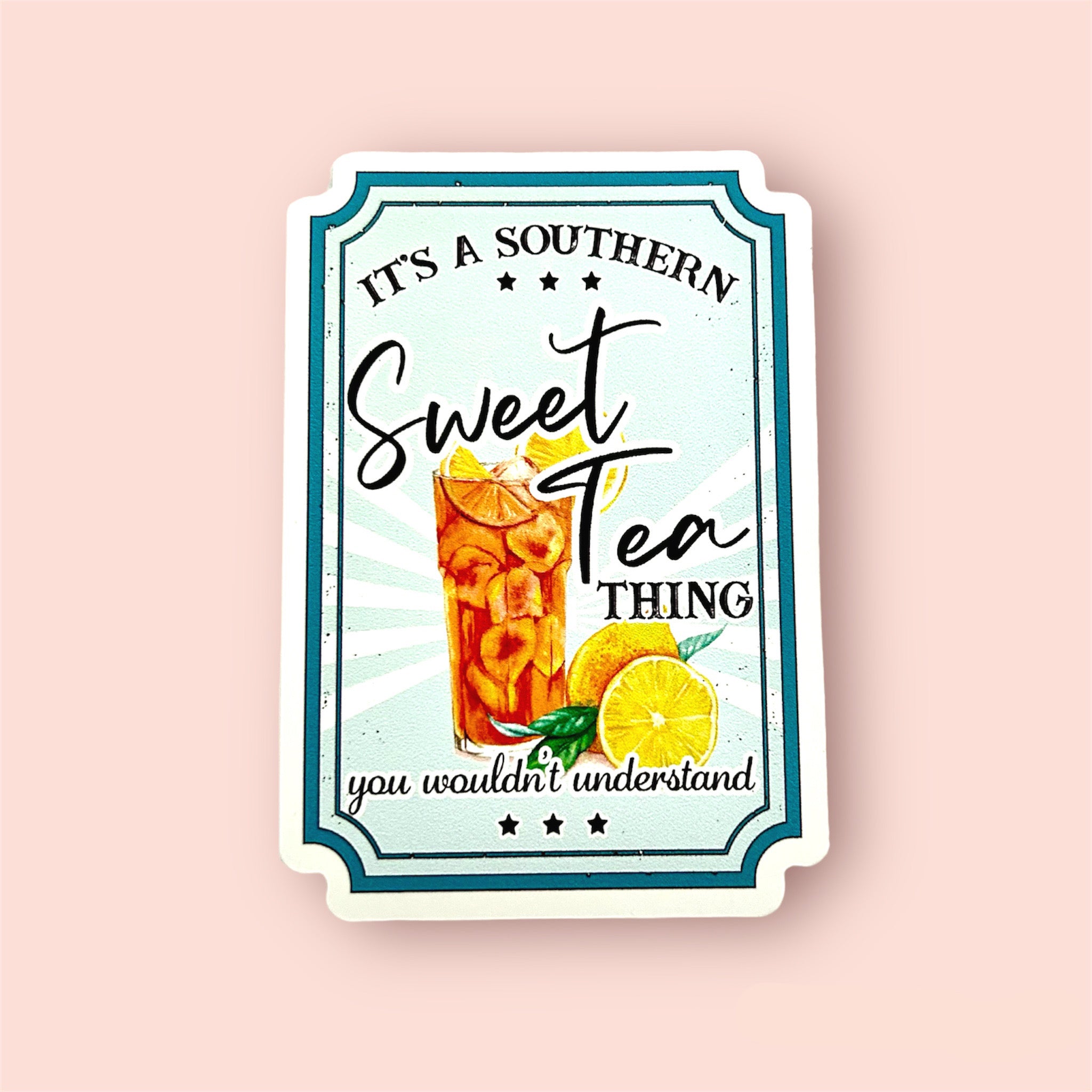 Sweet Tea Sticker Decorative Sticker – COLOR SPLASH CREATIONS