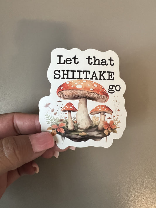 Shittake Sticker
