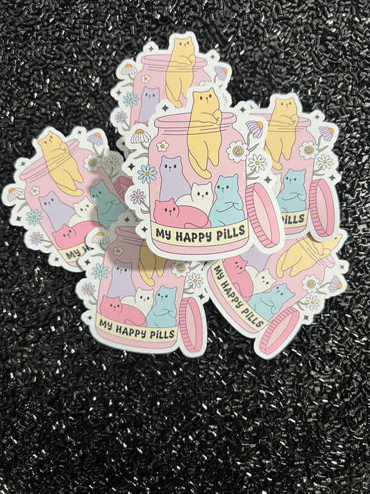 Happy pills Sticker