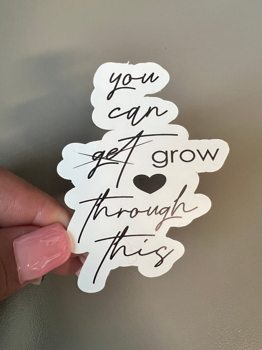 You can grow Sticker