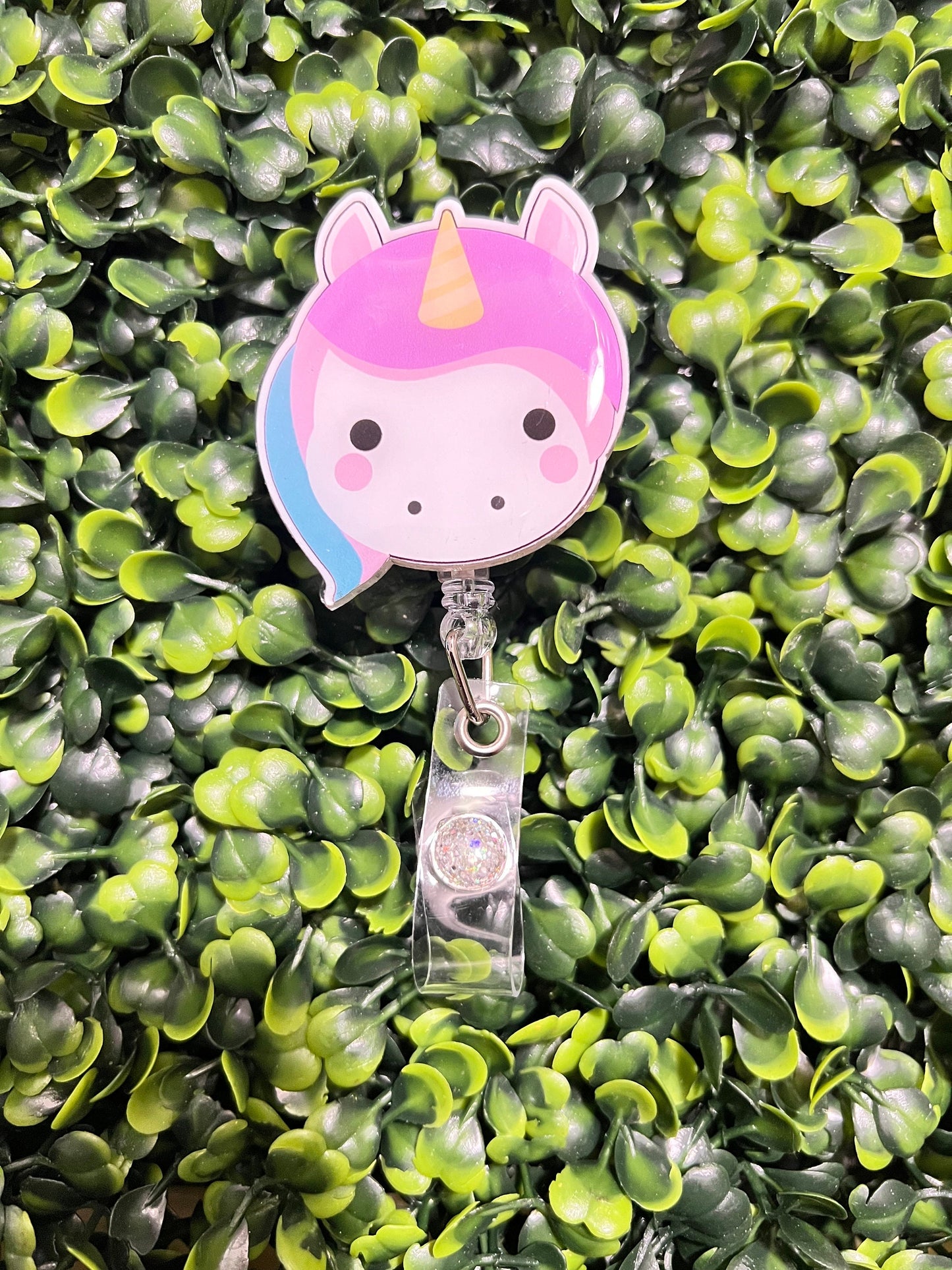 Unicorn Badge Acrylic Epoxy Badge
