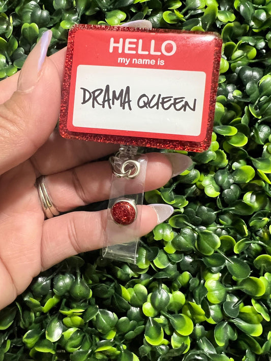 Name tag Badge Handmade Acrylic Epoxy Badge
