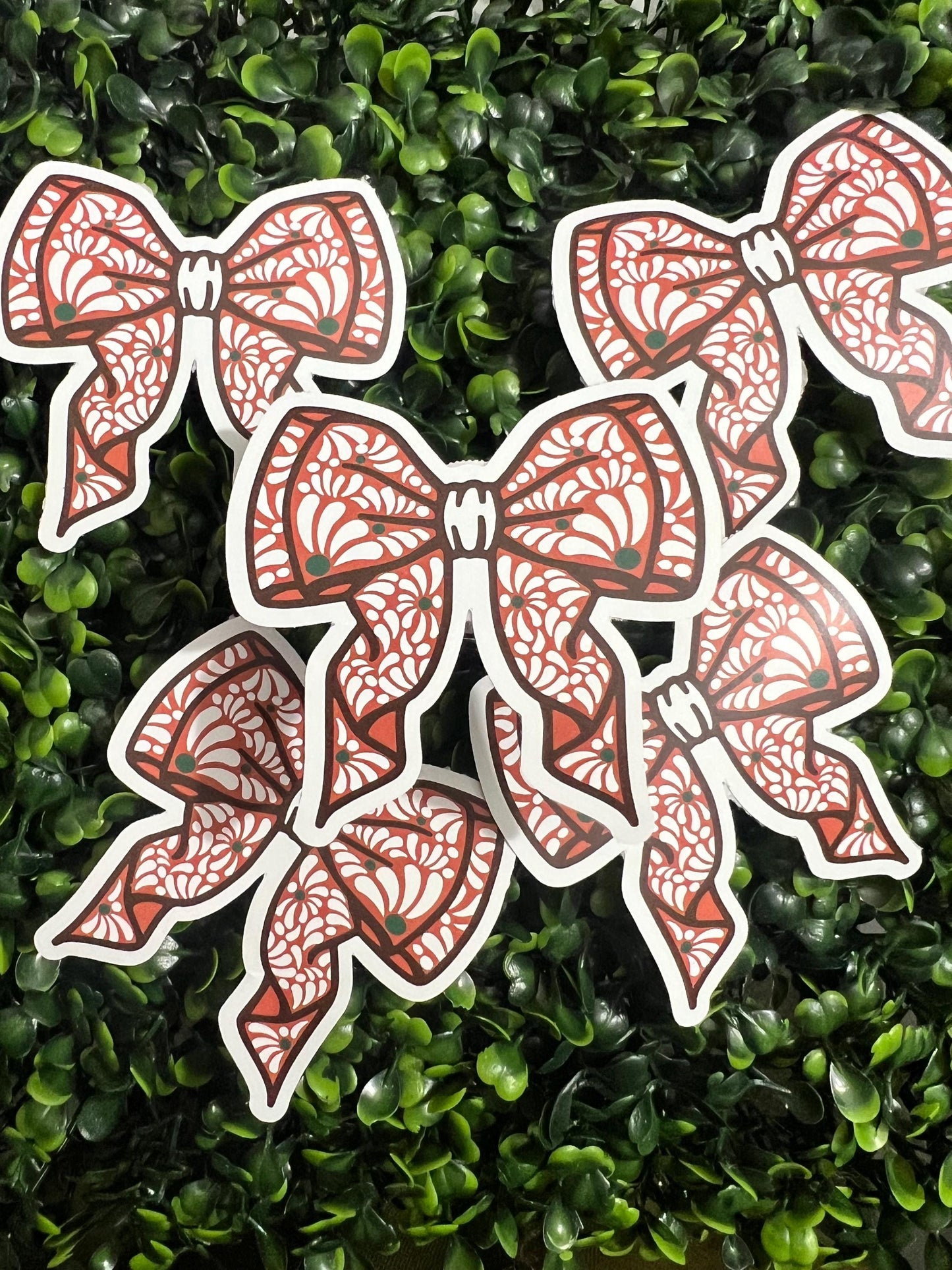 Coquete Talavera bow Sticker Decorative Sticker