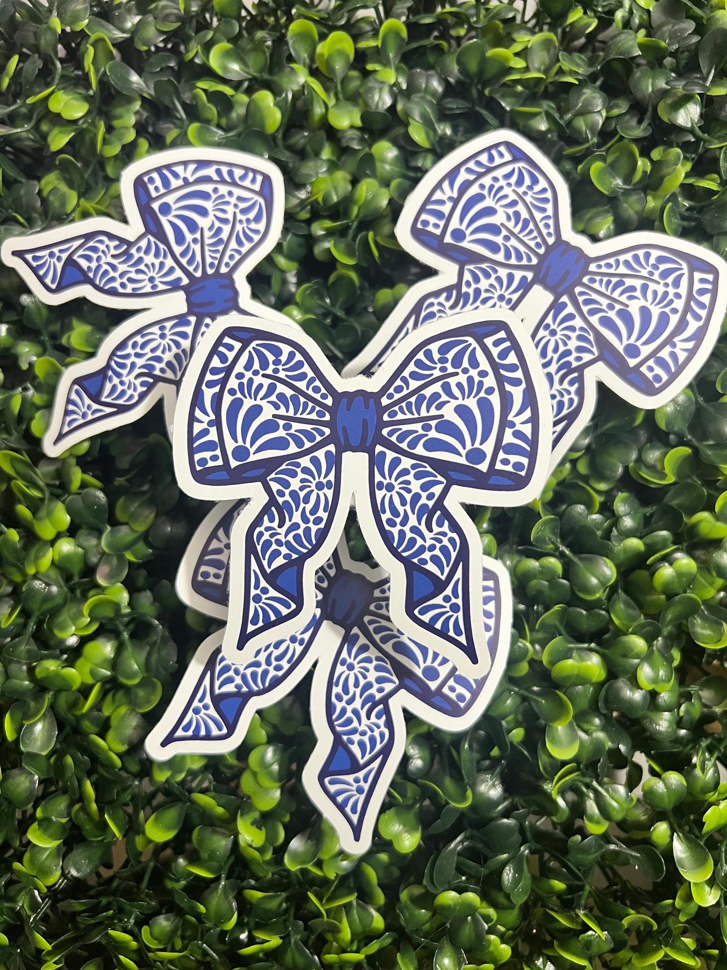 Coquete Talavera bow Sticker Decorative Sticker