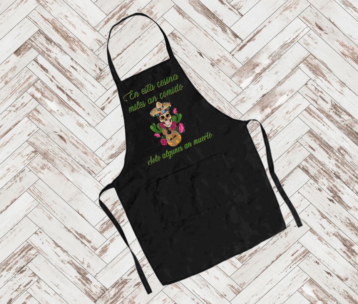 "En esta cosina" Guitar Apron